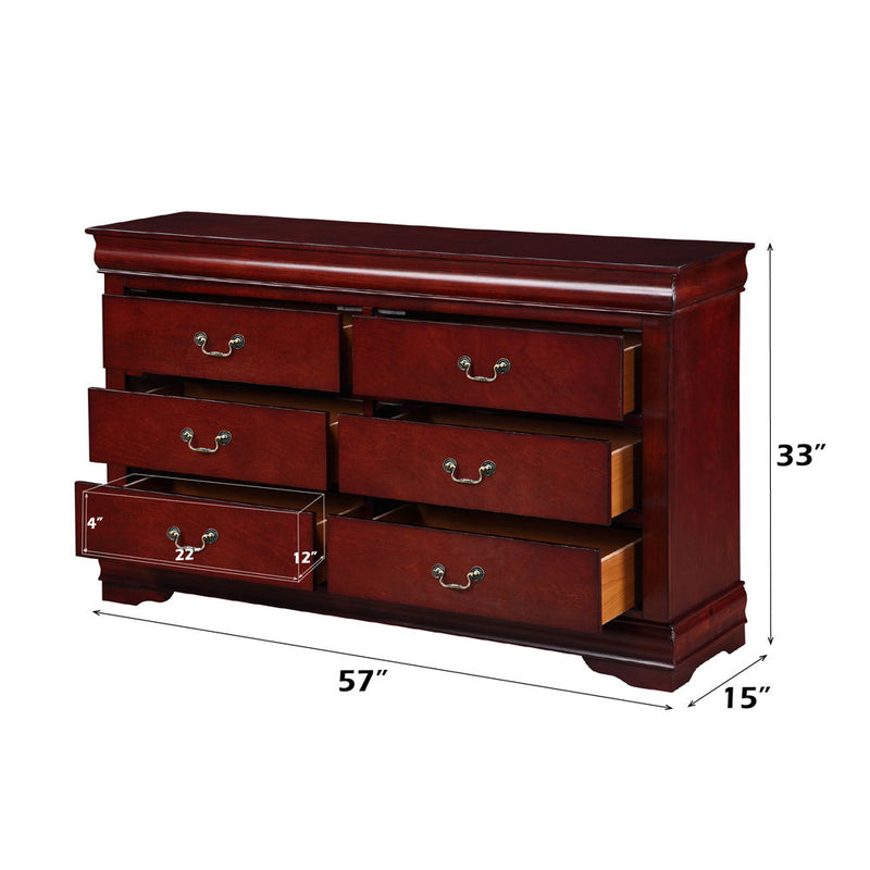 Louis Philippe - Dresser - R&R Furniture Gallery (Fountain Valley, CA)