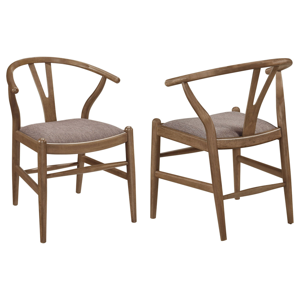 Guinea - Dining Side Chair (Set of 2) - Walnut