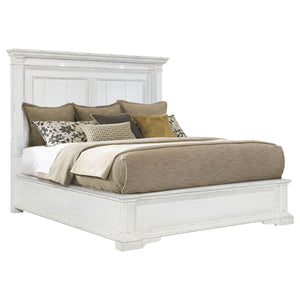 LED Light Panel Bed With Traditional Design