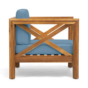 Brava - Mid - Century Modern Club Chair With Water Resistant Cushions - R&R Furniture Gallery (Fountain Valley, CA)