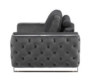 1051 - Contemporary Velvet Chair - R&R Furniture Gallery (Fountain Valley, CA)
