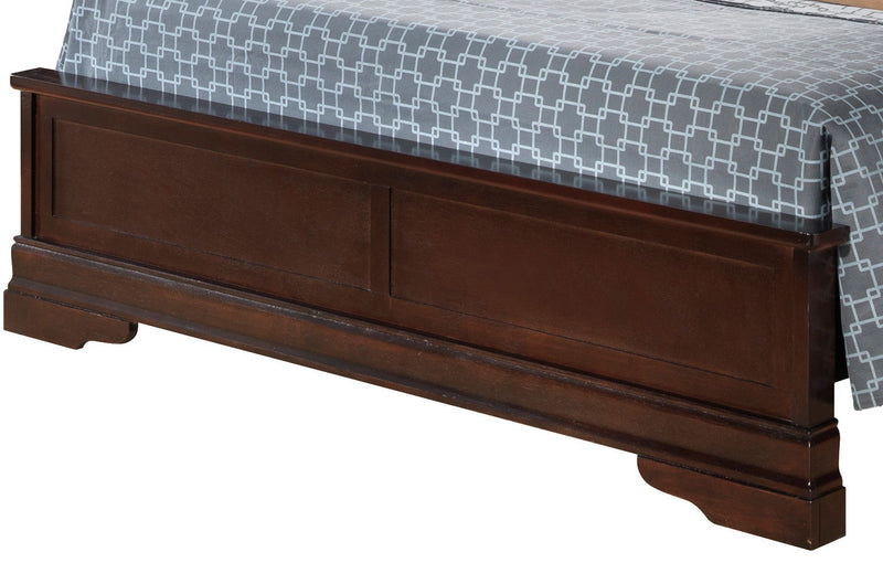 Sleigh Bed With Low Footboard - R&R Furniture Gallery (Fountain Valley, CA)