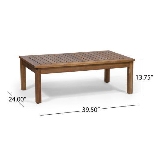 Charlotte - Outdoor And Rope 4 Seater Chat Set With Cushions - Teak - R&R Furniture Gallery (Fountain Valley, CA)