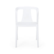 Set of two Noble House Orchid chairs with wooden legs and upholstered seats, modern design for dining or living spaces.