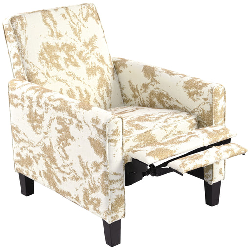 Push Back Upholstered Recliner Armchair - R&R Furniture Gallery (Fountain Valley, CA)