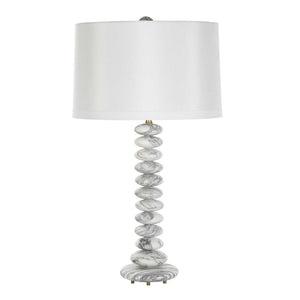 Washed Stones - Table Lamp - White