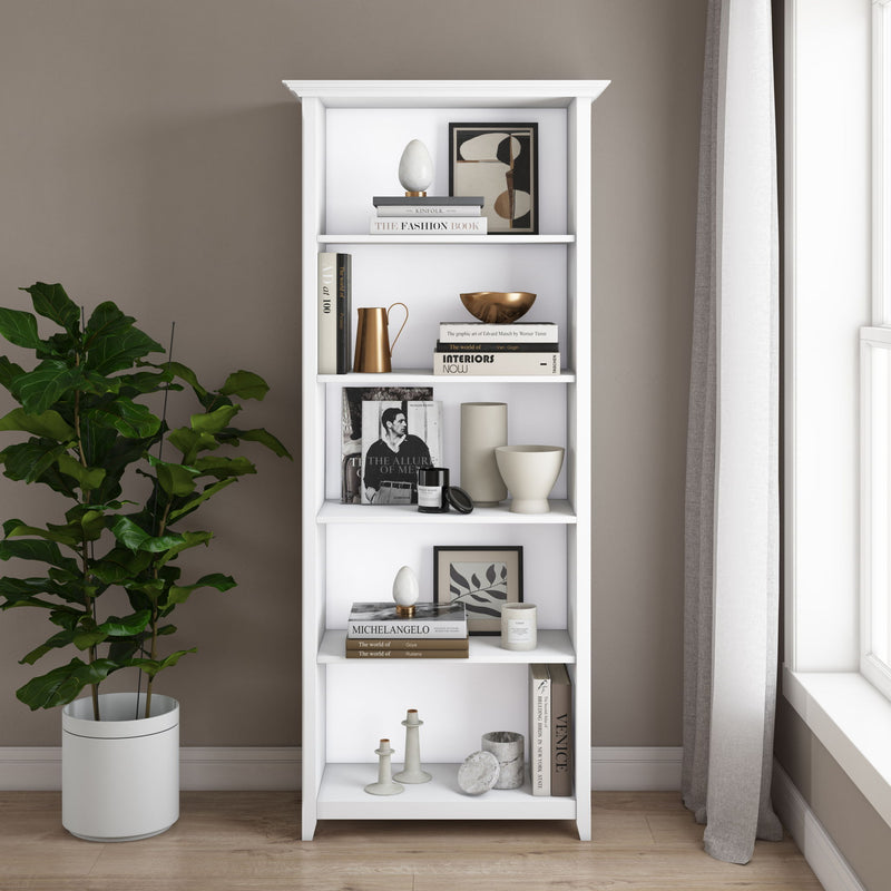 Amherst - 5 Shelf Bookcase, Handcrafted - R&R Furniture Gallery (Fountain Valley, CA)