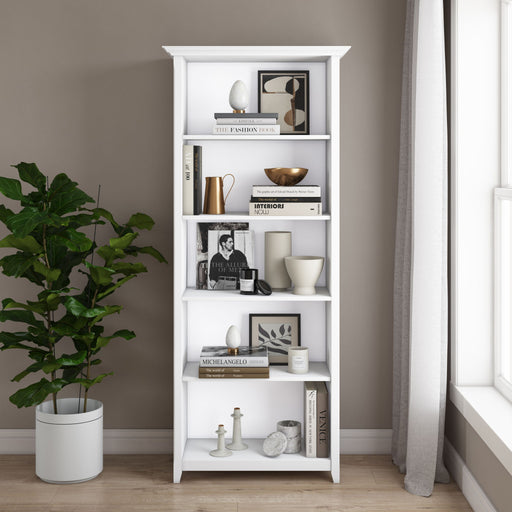 Amherst - 5 Shelf Bookcase, Handcrafted - R&R Furniture Gallery (Fountain Valley, CA)