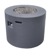 Round Iron Fire Pit With 40, 000 Btu - R&R Furniture Gallery (Fountain Valley, CA)