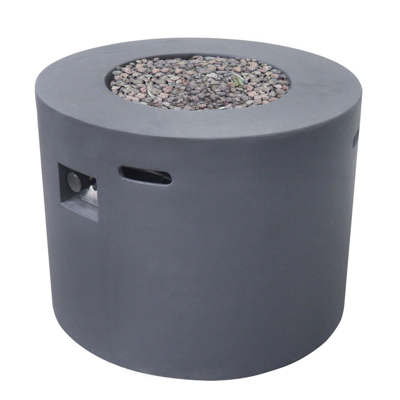 Round Iron Fire Pit With 40, 000 Btu - R&R Furniture Gallery (Fountain Valley, CA)