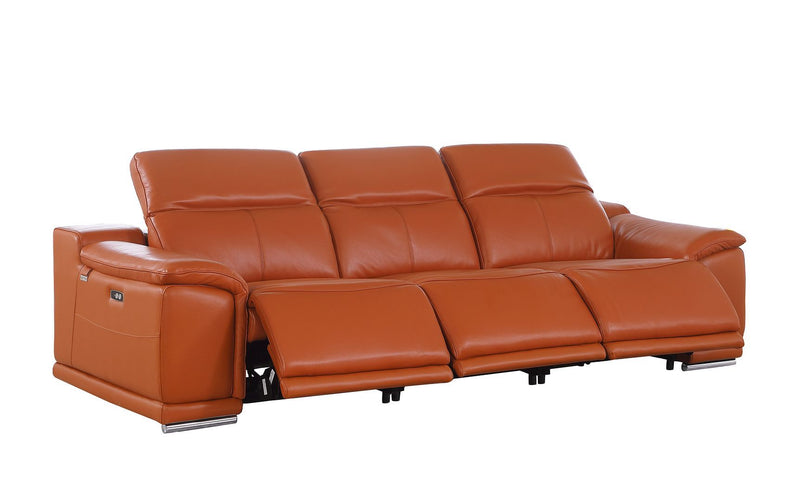 9762 - 6-Piece Modular Power Reclining Sofa, Loveseat And Chair Set With 6 Power Recliners In