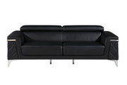 1140 - Top Grain Italian Leather Sofa - R&R Furniture Gallery (Fountain Valley, CA)