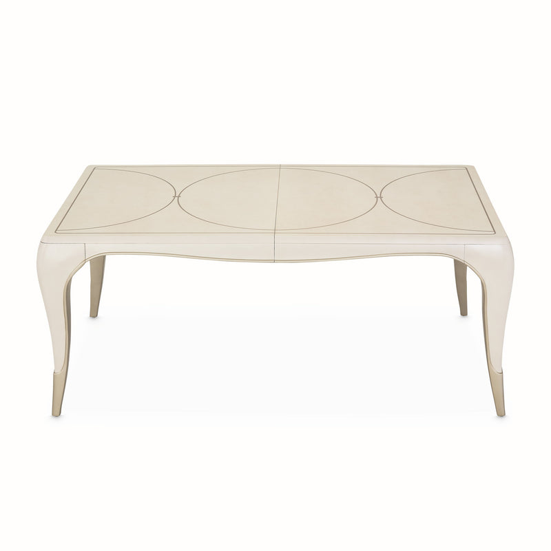 London Place - Rectangular Dining Table - Creamy Pearl - R&R Furniture Gallery (Fountain Valley, CA)