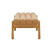 Julianna - Heavy Linen Bench - Sunflower Yellow - R&R Furniture Gallery (Fountain Valley, CA)