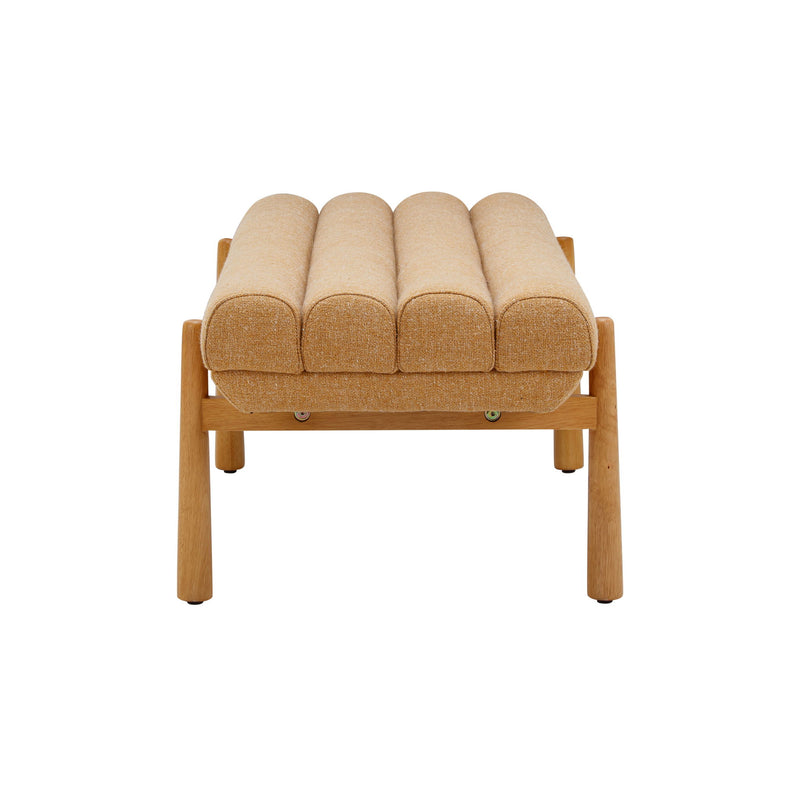Julianna - Heavy Linen Bench - Sunflower Yellow - R&R Furniture Gallery (Fountain Valley, CA)