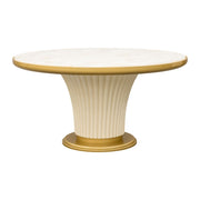 Scotts Square - Round Dining Table - Light Champagne - R&R Furniture Gallery (Fountain Valley, CA)