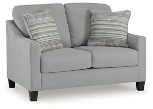 Adlai - Loveseat - Shadow - R&R Furniture Gallery (Fountain Valley, CA)