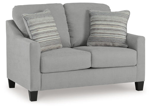 Adlai - Loveseat - Shadow - R&R Furniture Gallery (Fountain Valley, CA)