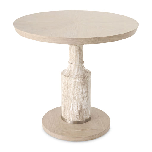 Lotus Bay - 40" Round Gathering Table - Sand - R&R Furniture Gallery (Fountain Valley, CA)