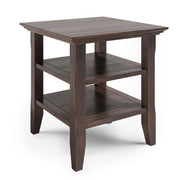 Acadian - End Table - Warm Walnut Brown - R&R Furniture Gallery (Fountain Valley, CA)