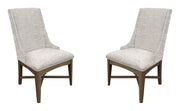 Americana Modern Dining - Host Dining Chair (Set of 2) - Cotton White - R&R Furniture Gallery (Fountain Valley, CA)