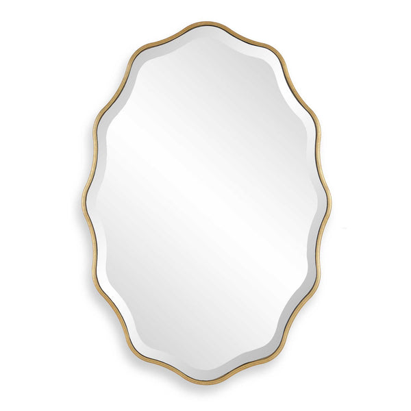 Engineered Wood Mirror - Gold Leaf