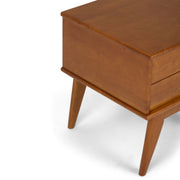Draper - Handcrafted Mid Century End Table - R&R Furniture Gallery (Fountain Valley, CA)