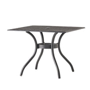 Arch Mesh Dining Table With Lightweight Frame - Black - R&R Furniture Gallery (Fountain Valley, CA)