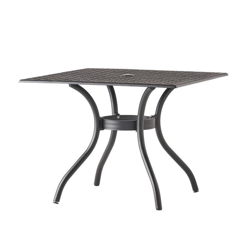 Arch Mesh Dining Table With Lightweight Frame - Black - R&R Furniture Gallery (Fountain Valley, CA)