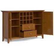 Bedford - Sideboard Buffet And Wine Rack - R&R Furniture Gallery (Fountain Valley, CA)