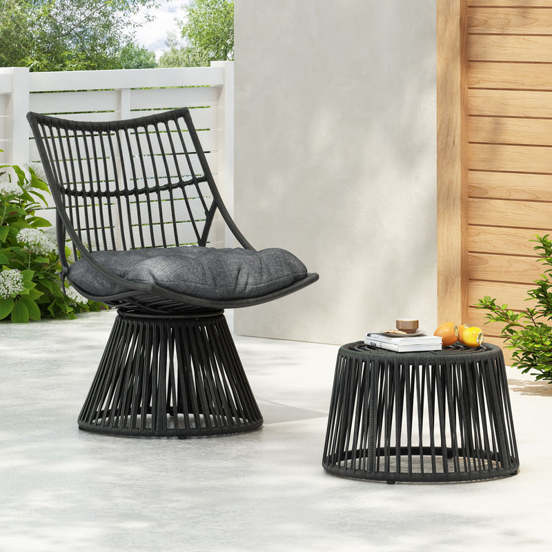 Elaine - Chair & Side Table - R&R Furniture Gallery (Fountain Valley, CA)