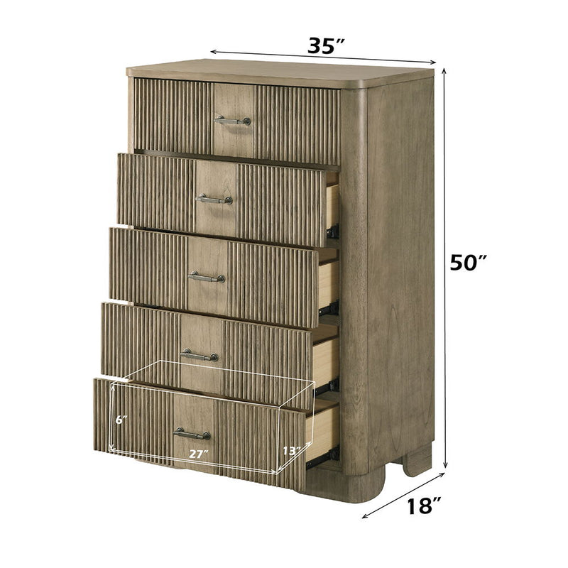 Lakkari - Chest - Antique Oak - R&R Furniture Gallery (Fountain Valley, CA)