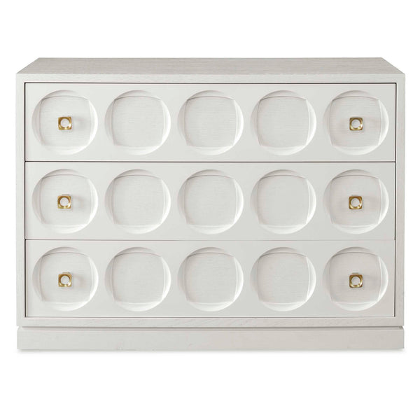Roundabout - 3 Drawer Chest - White