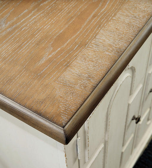 Roranville - Accent Cabinet - Antique White - R&R Furniture Gallery (Fountain Valley, CA)