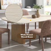 Lidi - Dining Table - Brown / Natural - R&R Furniture Gallery (Fountain Valley, CA)