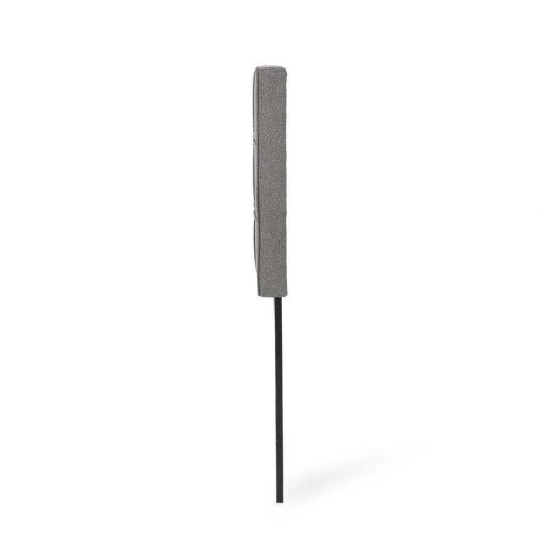 King / California King Sized Headboard - Charcoal Gray - R&R Furniture Gallery (Fountain Valley, CA)