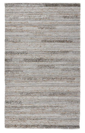 Classic Home Fallon indoor/outdoor rug with a geometric pattern, suitable for indoor and outdoor spaces, in neutral tones.