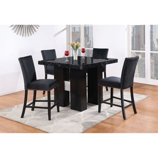 Mikha - Bar Stools (Set of 2) - Black - R&R Furniture Gallery (Fountain Valley, CA)