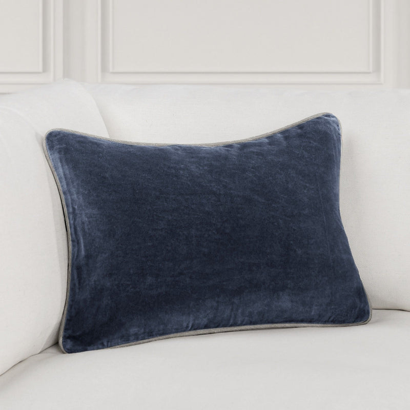 Heirloom Velvet - SLD Pillow - Blue