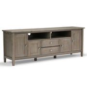 Warm Shaker - Handcrafted TV Media Stand - R&R Furniture Gallery (Fountain Valley, CA)