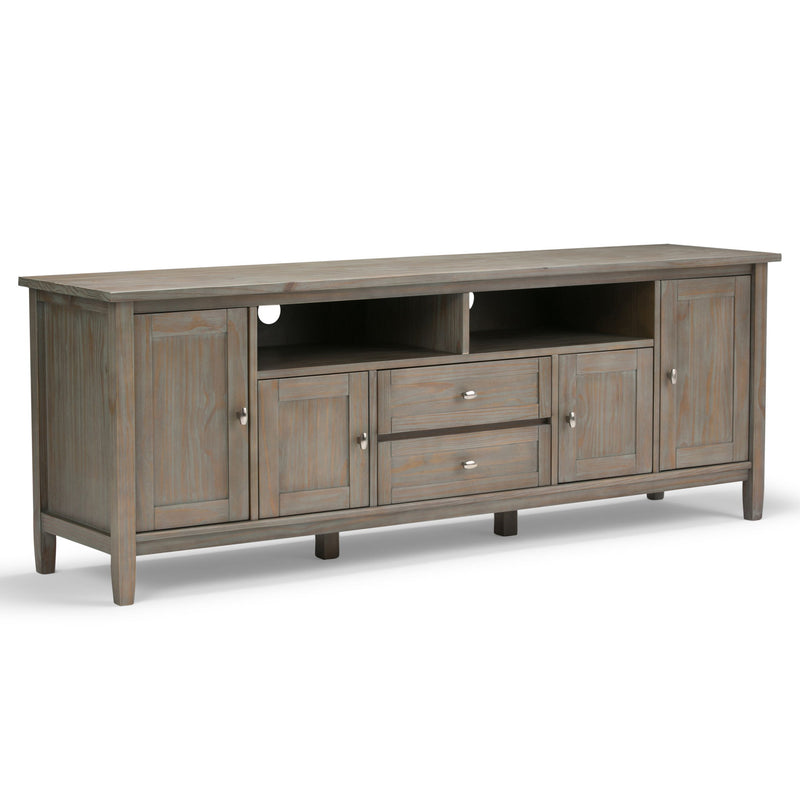 Warm Shaker - Handcrafted TV Media Stand - R&R Furniture Gallery (Fountain Valley, CA)