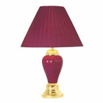 Scarlett - Table Lamp, Burgundy (6/CTN)
