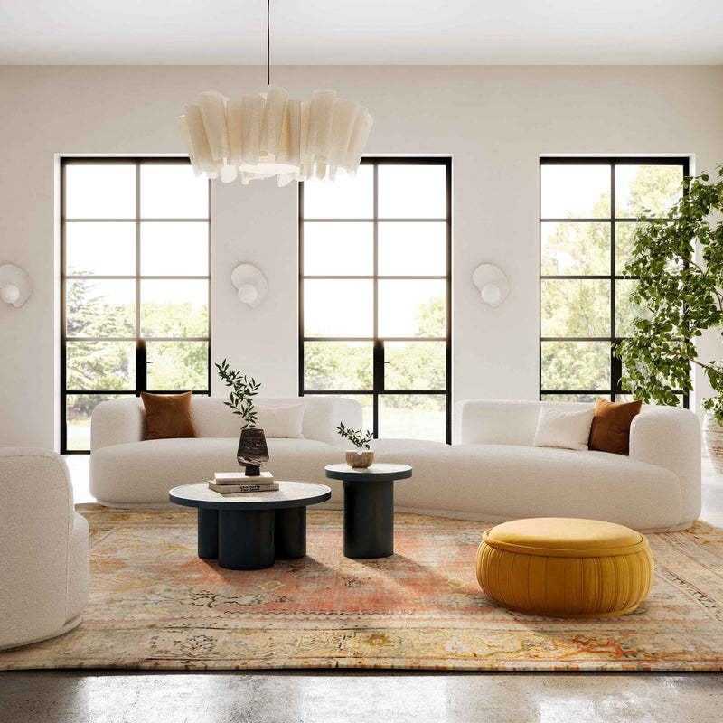 Fickle - Boucle Modular Sectional - R&R Furniture Gallery (Fountain Valley, CA)
