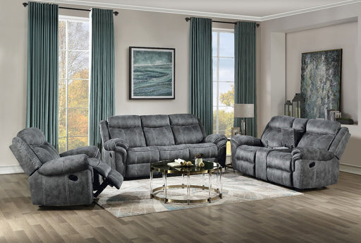 Zubaida - Sofa w/USB Dock & Console(Motion) - R&R Furniture Gallery (Fountain Valley, CA)