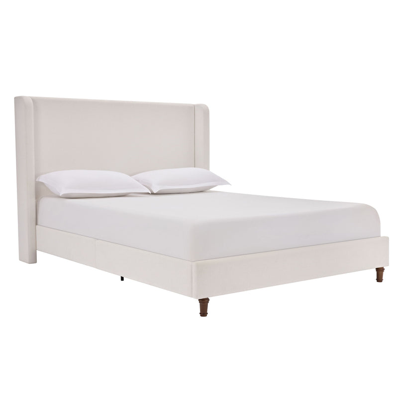 Harper - Tall Headboard Upholstered Bed / High Headboard / Elegant Simplicity / No Box Spring Needed - R&R Furniture Gallery (Fountain Valley, CA)