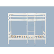 Esin - Twin Over Twin Bunk Bed - White - R&R Furniture Gallery (Fountain Valley, CA)