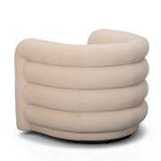 Curves - Velvet Swivel Accent Chair - R&R Furniture Gallery (Fountain Valley, CA)