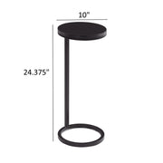 Yancey - Round Accent Table - Antique Bronze - R&R Furniture Gallery (Fountain Valley, CA)