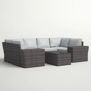 Stylish Wicker Patio Set Table - R&R Furniture Gallery (Fountain Valley, CA)