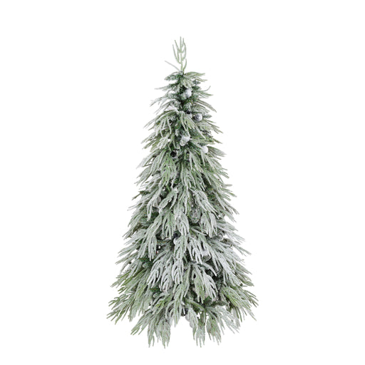 Snow Flocked Christmas Tree With LED Lights - R&R Furniture Gallery (Fountain Valley, CA)